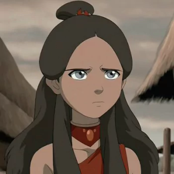 Profile photo featuring Katara from Avatar: The Last Airbender anime, showcasing her with a solemn expression and traditional Water Tribe attire.