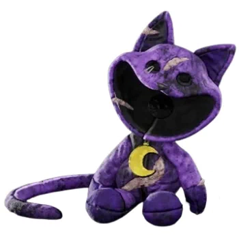 Avatar of CatNap from Poppy Playtime game, featuring a purple stitched cat plush with a playful expression.