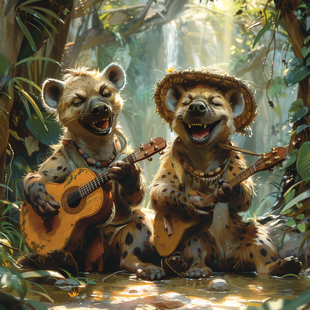 Musical Hyenas Avatar by CelestialCanvas