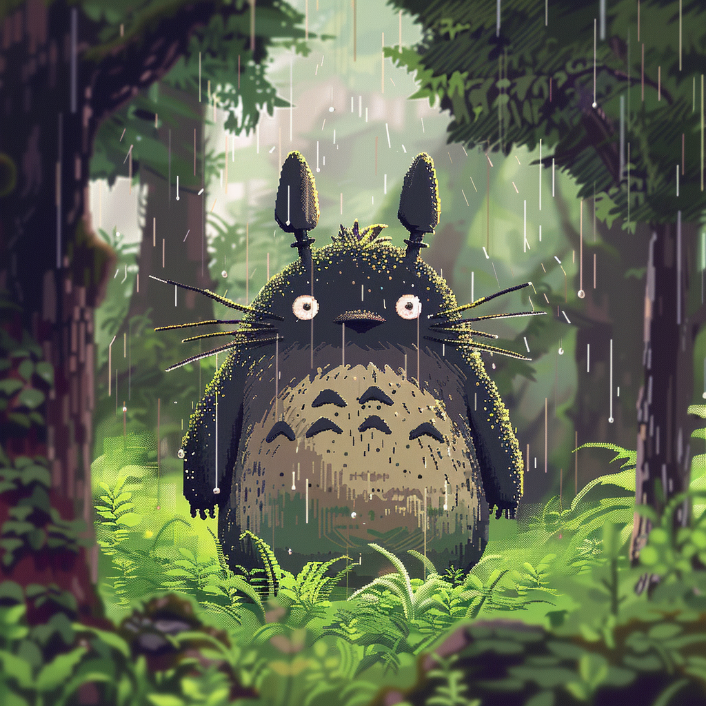 Totoro Avatar - Enchanting Studio Ghibli Icon by RyMishRy