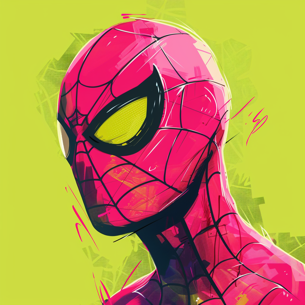 Stylish Spider-Man Avatar Art by robokoboto