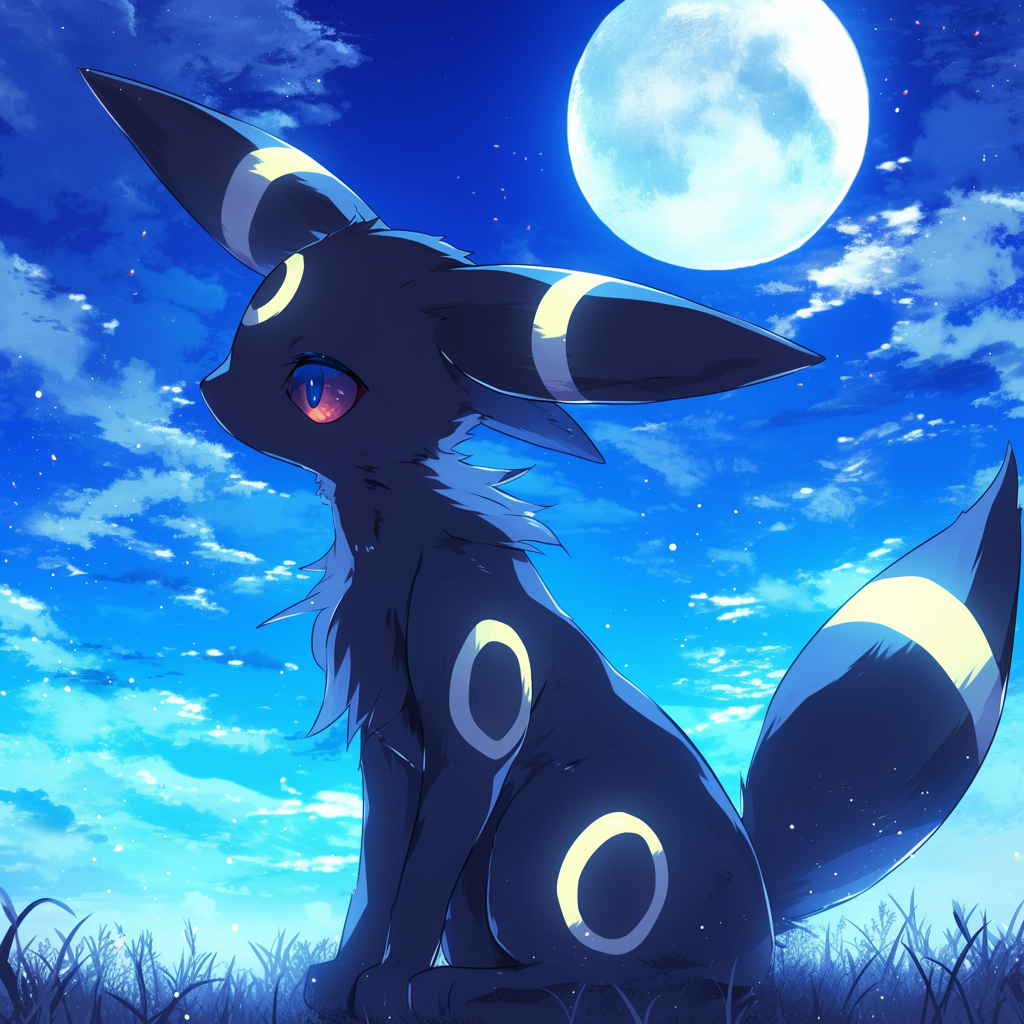 Mystical Umbreon Anime Avatar by patrika