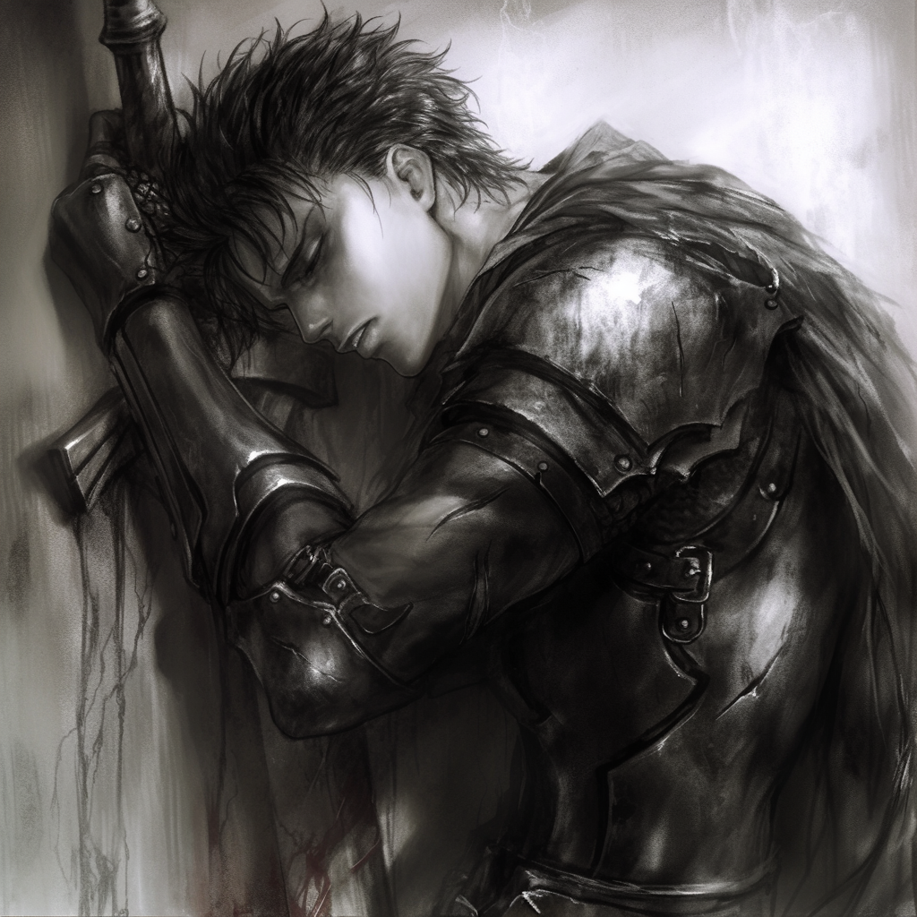 Guts' Sorrow: Anime Avatar by patrika