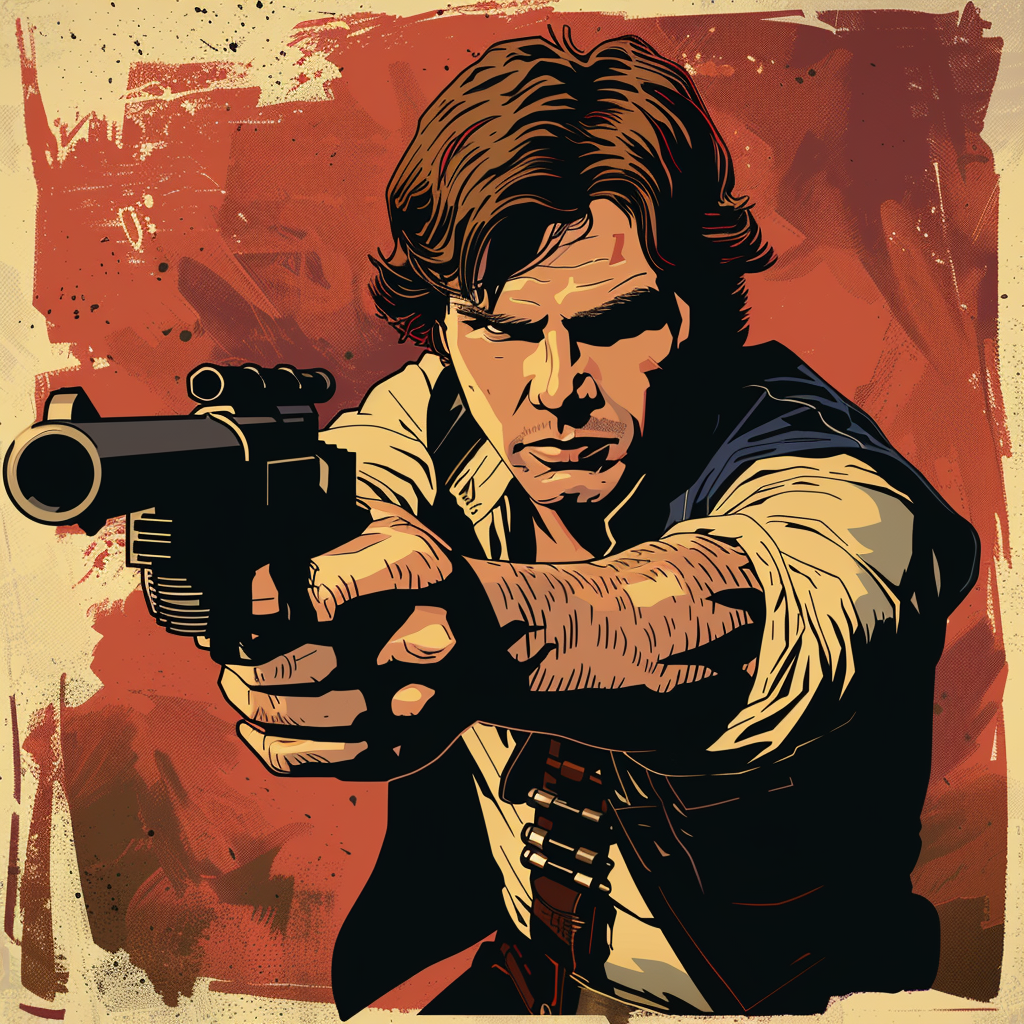 Han Solo Comic Avatar by patrika