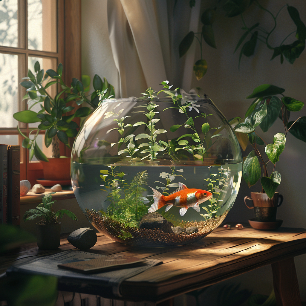 Goldfish bowl plants hotsell