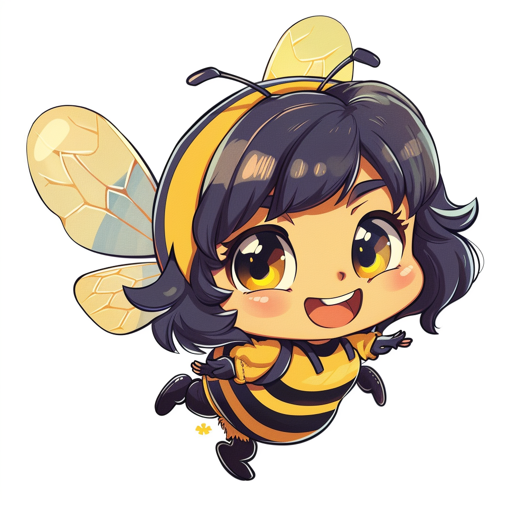 Joyful Chibi Bee Avatar by RyMishRy