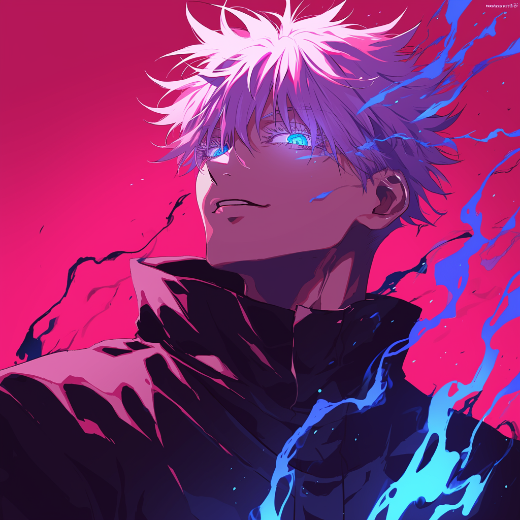 Satoru Gojo Avatar - Jujutsu Kaisen Anime Profile Picture by patrika