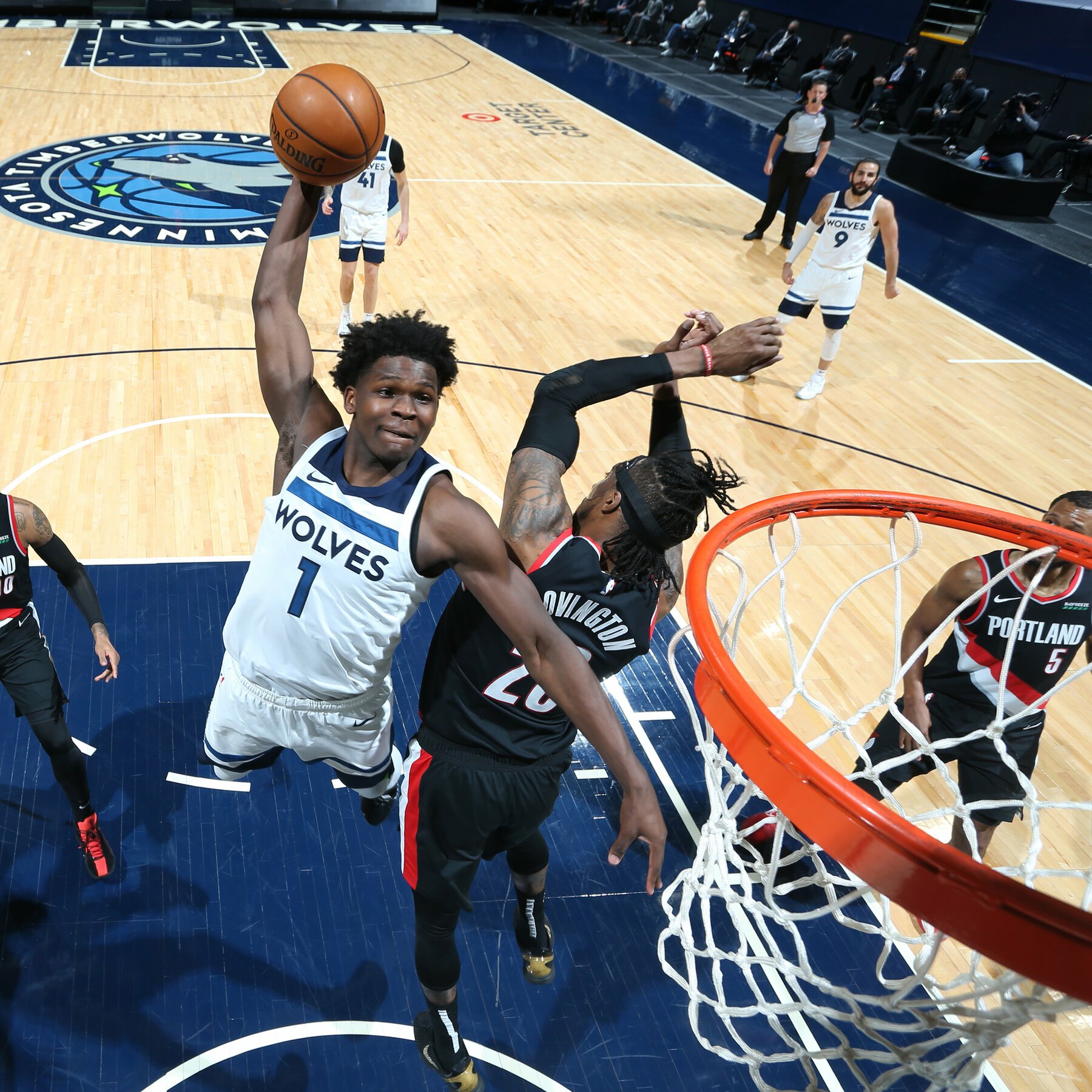 Timberwolves Spotlight: Edwards' Slam Dunk