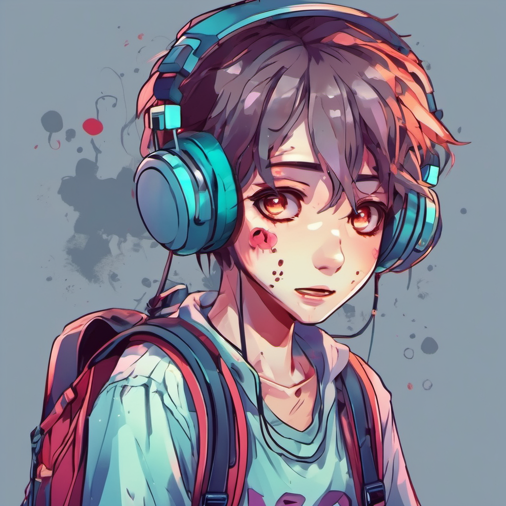 Anime boy by metalG0at