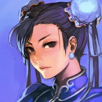 Avatar image of Chun-Li from Street Fighter, showcasing her iconic blue outfit and determined expression.