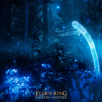 A mysterious glowing figure in a dark forest scene from Elden Ring: Shadow of the Erdtree, used as a forum avatar/profile photo.