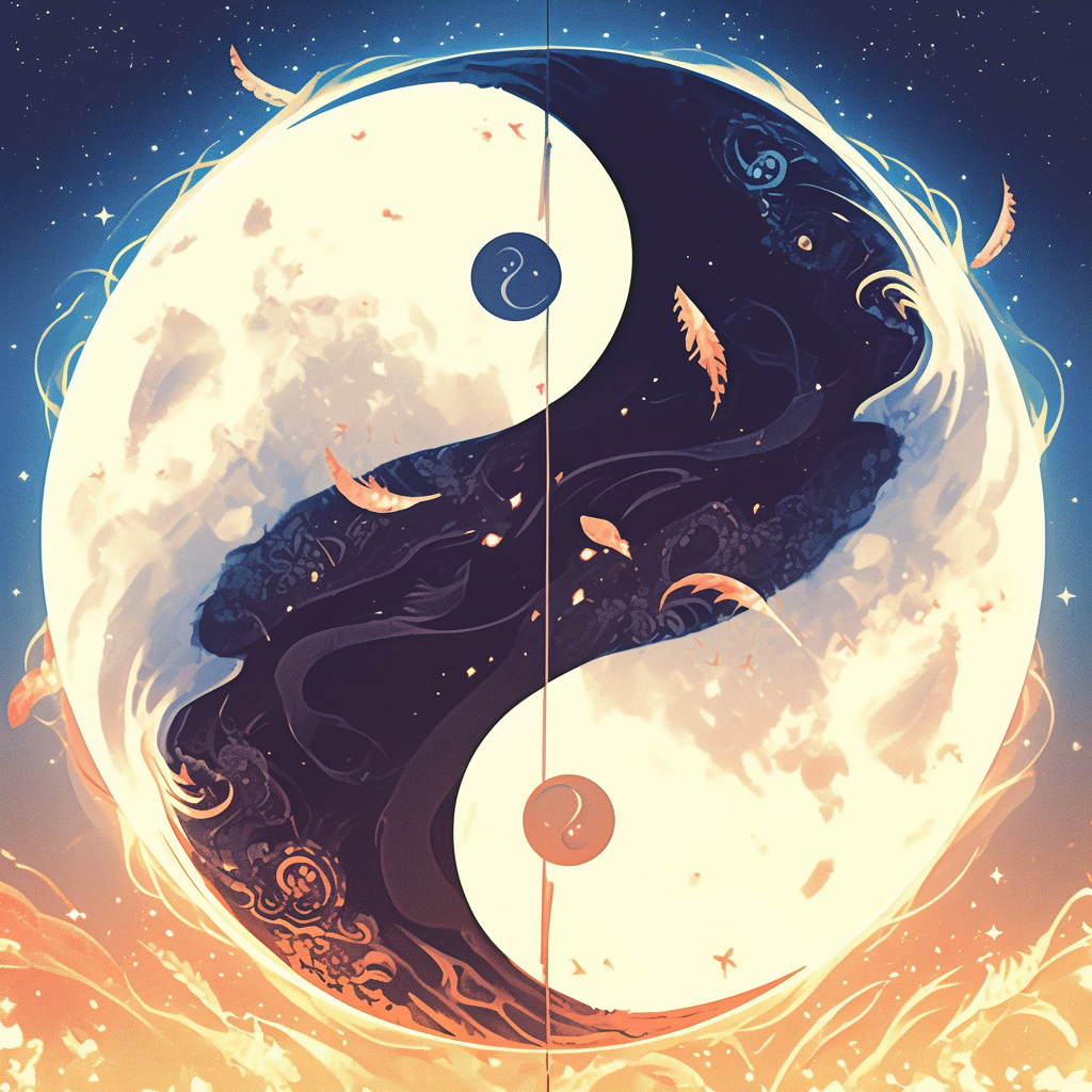 Yin-Yang Moon Avatar by patrika