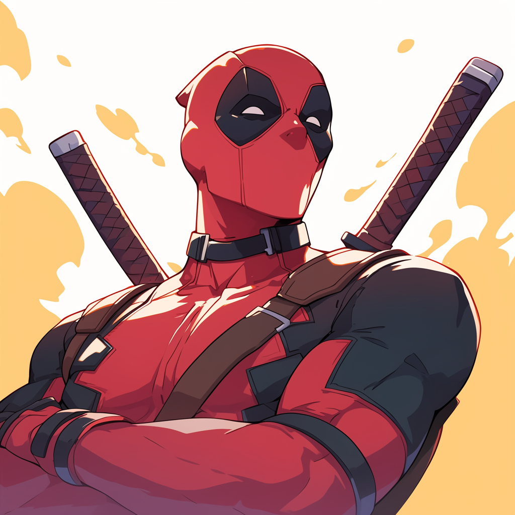 Deadpool Comic Avatar: Perfect for Your Profile by patrika