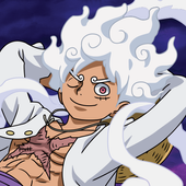 Download Anime One Piece Monkey D. Luffy Gear 5 (One Piece) PFP