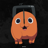 Download Anime Chainsaw Man Pochita (Chainsaw Man) PFP
