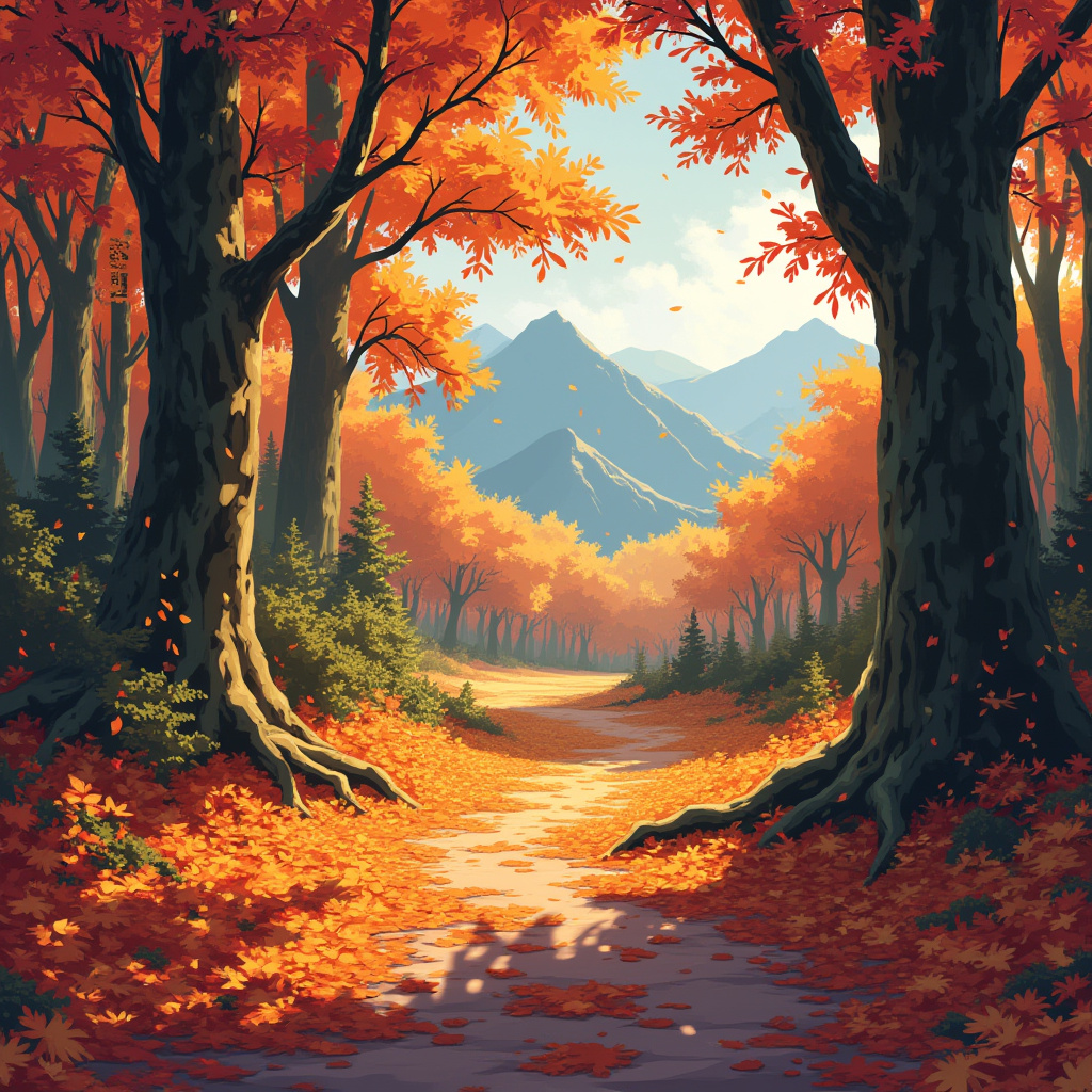 Fall Leaves: A Perfect Autumn Avatar by AlphaMiner