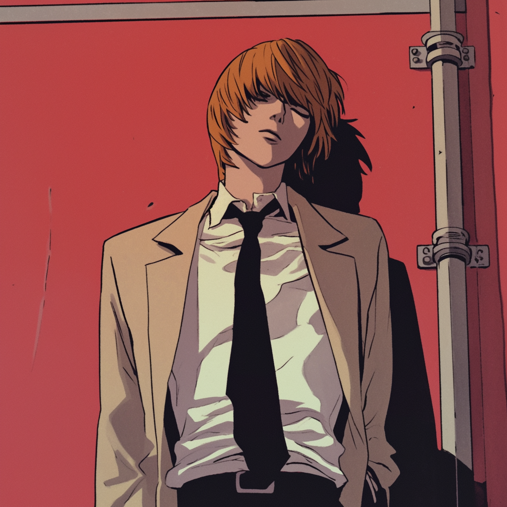 Light Yagami: Iconic Death Note Forum Avatar by patrika