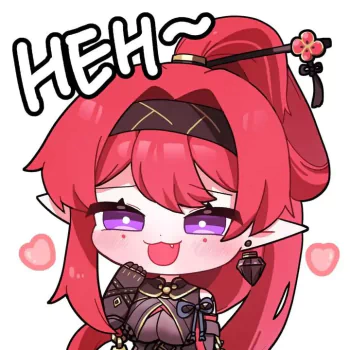 Avatar featuring Yinlin from the video game Wuthering Waves, designed for use as a profile photo on forums.