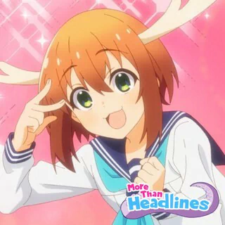 An anime-inspired profile photo featuring Noko Shikanoko from My Deer Friend Nokotan, showcasing a vibrant character design and playful demeanor.