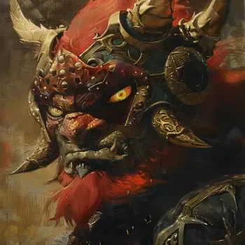 The Legend of Zelda Ganon (The Legend Of Zelda) fantasy monster warrior fantasy warrior PFP
