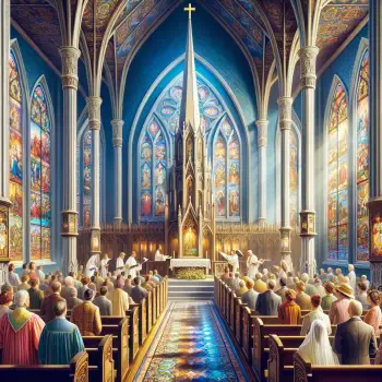 christian church worship congregation stained glass PFP
