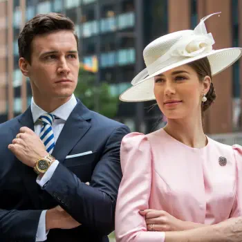Capitalism formalwear couple fashion outdoor PFP