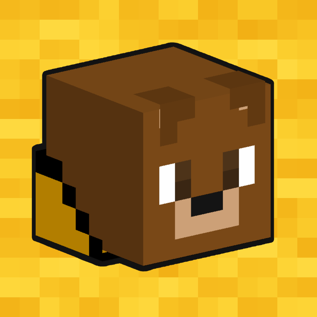Download Minecraft Bear Yellow Minecraft Skin PFP by ChubbyLikePrivi