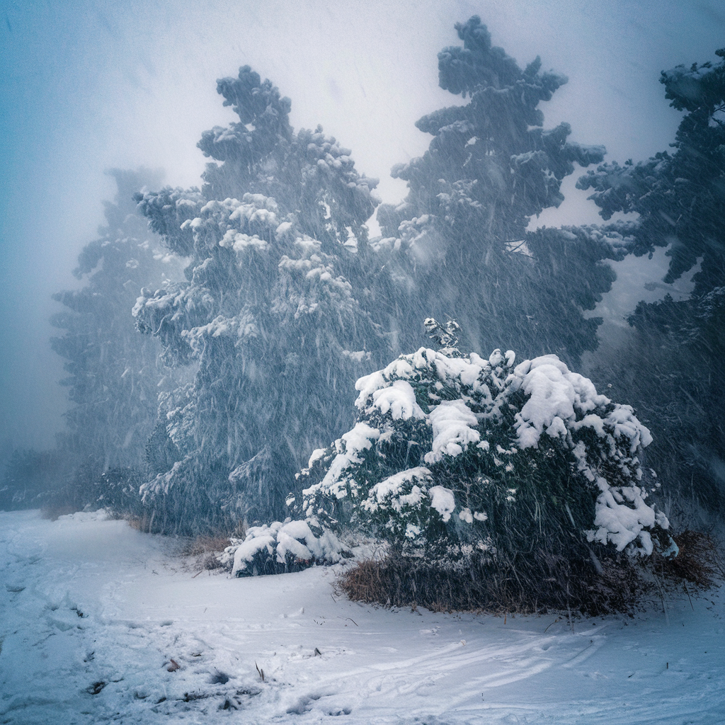 Blizzard Wonderland: A Chill Avatar for Your Profile Photo by QuantumCurator