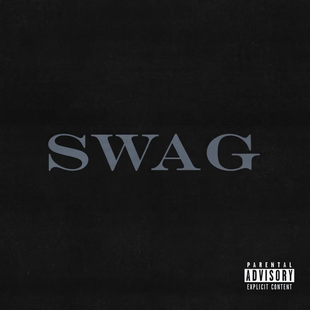 Forum avatar featuring the word swag in gray text on a black background, with a parental advisory label, associated with music and Justin Bieber.