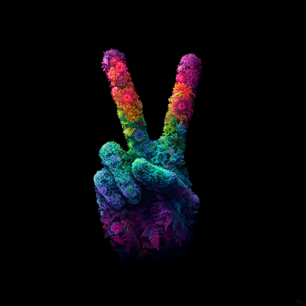 Download Hand Peace Peace Sign PFP by robokoboto