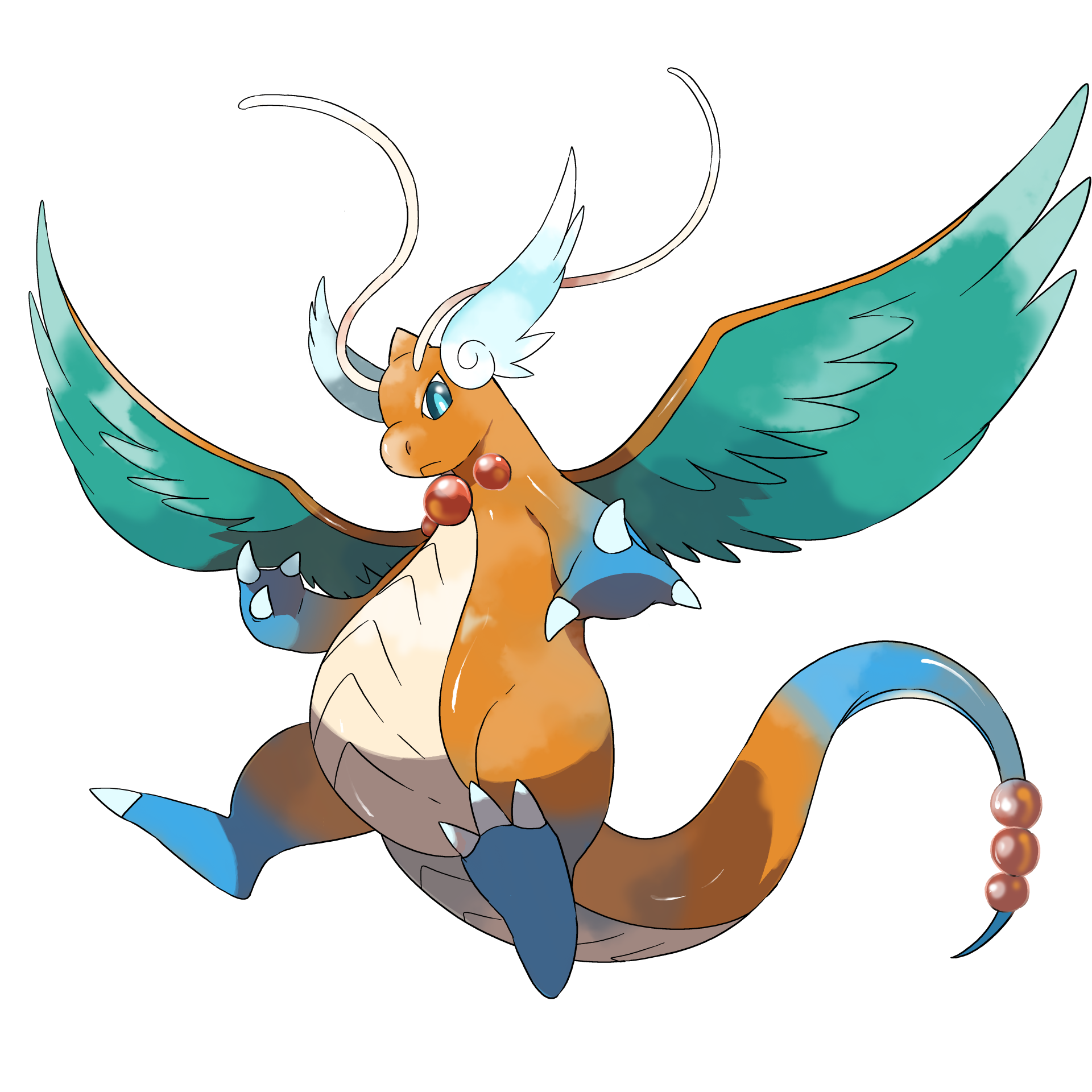 Forum avatar featuring Mega Dragonite from the video game Pokémon Legends Z-A, showcasing Dragonite with enhanced wing and horn details in a dynamic pose.