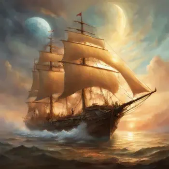 AI Art sailboat PFP