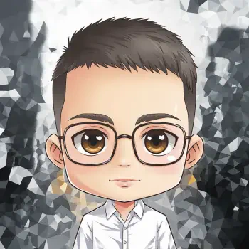 chibi Avatar cartoon glasses PFP