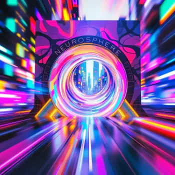 A vibrant sci-fi portal glows with swirling colors, set against a futuristic city backdrop. This dynamic image serves as a striking forum avatar, radiating energy and creativity.