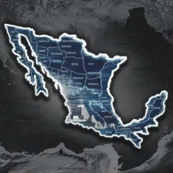 A stylized illustration of Mexico's map, featuring detailed outlines of states, serving as a forum avatar or profile picture.