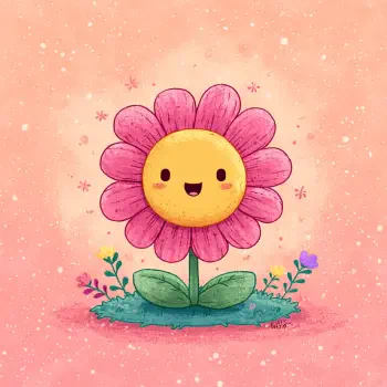 smiling Happy flower PFP