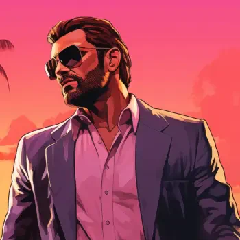  Grand Theft Auto VI Sunset Vibes (Half) by patrika