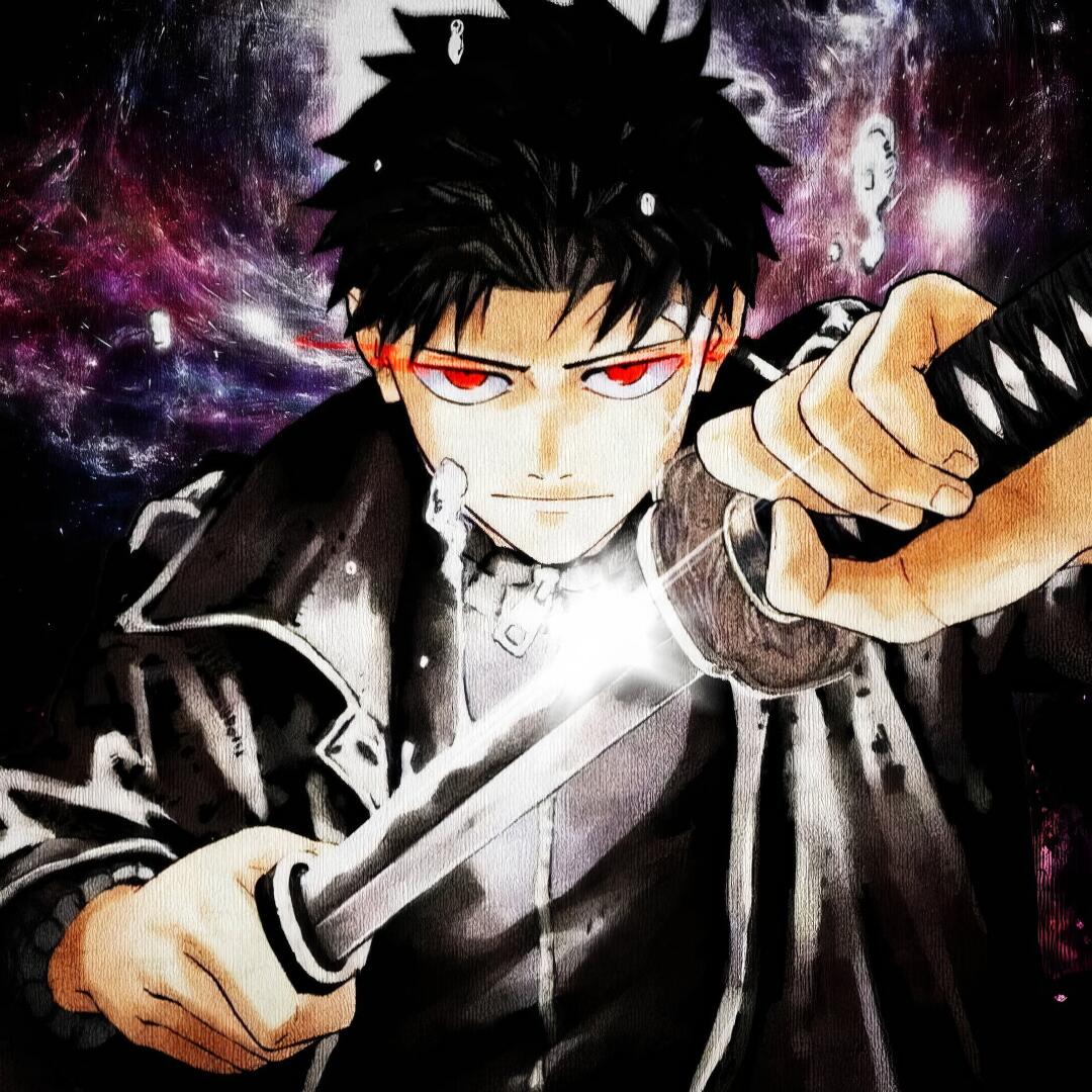 Kagurabachi Blade | Scarlet Katana | Red-Eyed Swordsman | Night Katana