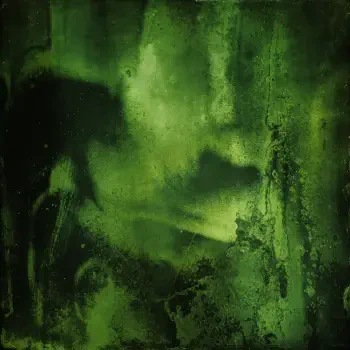 Abstract green forum avatar/pfp: mottled dark and light green swirls and vertical streaks with a grungy, textured appearance.