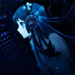 Anime headphones PFP