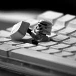 keyboard stormtrooper Star Wars lego man made PFP