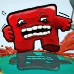 video game Super Meat Boy PFP
