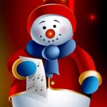 artistic snowman PFP