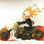 Comic Ghost Rider PFP