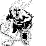 Comic Ghost Rider PFP