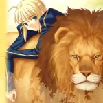 Fate/Stay Night lion Saber (Fate Series) Anime PFP