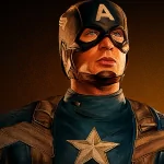 Comic Captain America PFP