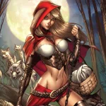 fantasy red riding hood PFP