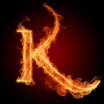  flaming k