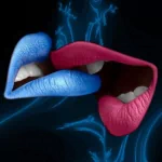 artistic lips PFP